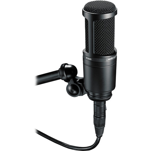 Audio-Technica AT2020 Cardioid Condenser Microphone (Black) - Image 4