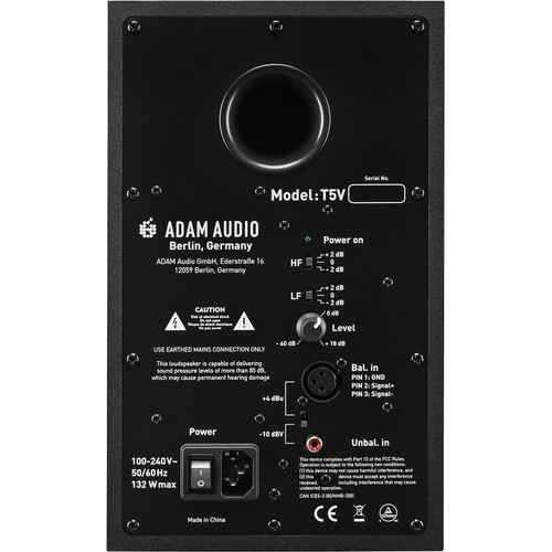 Adam Professional Audio T5V T-Series Active Nearfield Monitor - Image 3