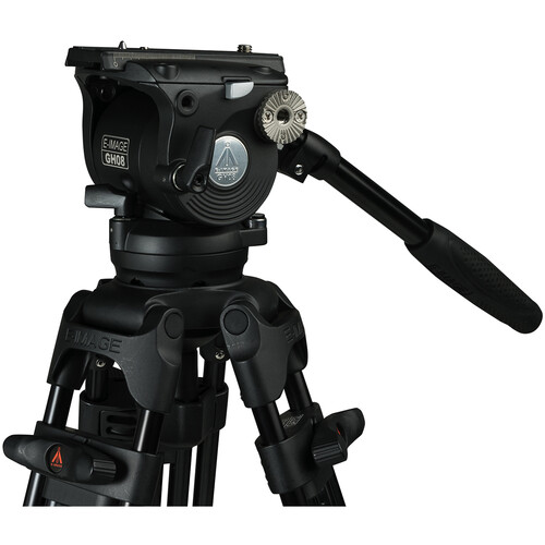 E-Image EG08A2 Tripod System with GH08 Fluid Head - Image 2